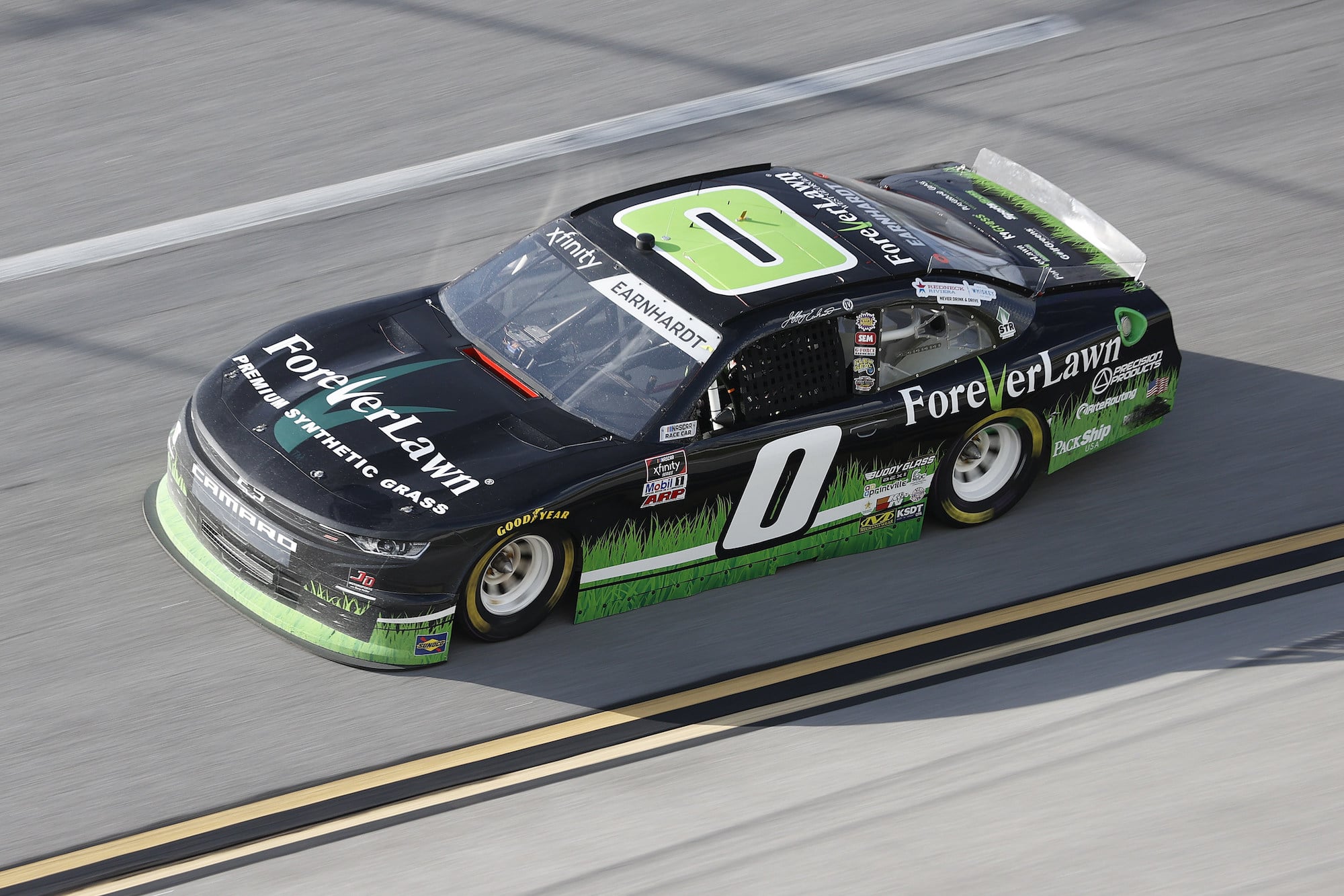 ForeverLawn Teams Up with PlaygroundEquipment.com to Sponsor Spencer Pumpelly in NASCAR Xfinity Race