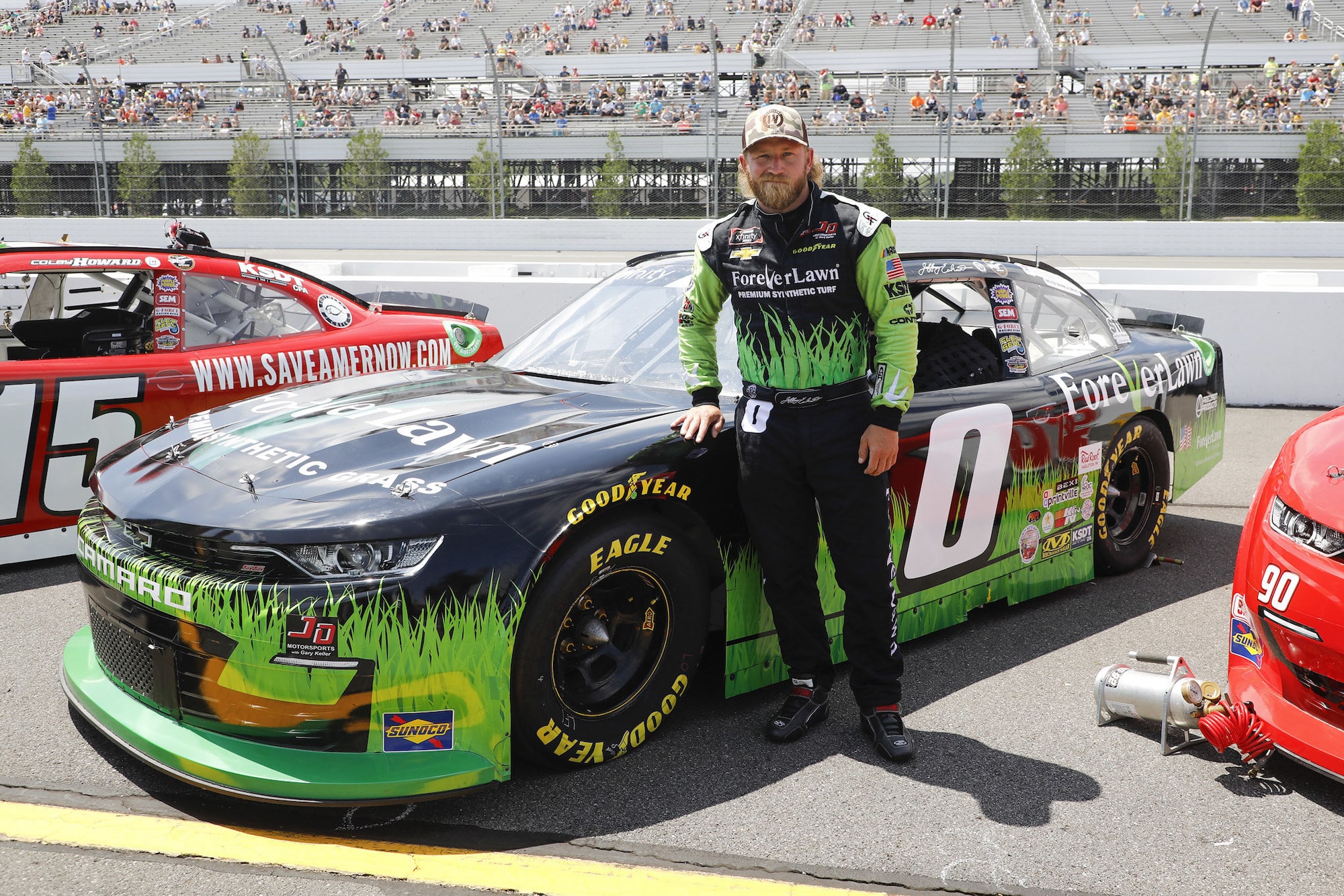 ForeverLawn NASCAR Race Car to Be on Display at Harvest Ministries Events with Greg Laurie