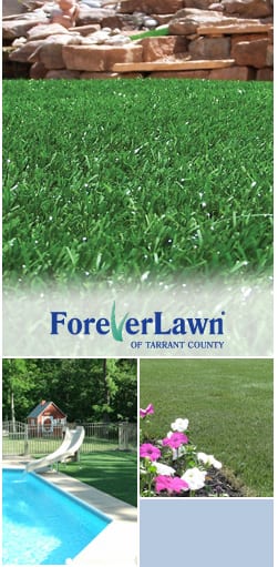 ForeverLawn of Tarrant County -- Drought prompts real growth in fake backyard grass