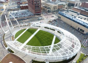 ForeverLawn was chosen for this award based on their industry innovations, consistent growth, long-standing partnerships with local causes, and involvement in community-oriented projects such as Centennial Plaza in downtown Canton.