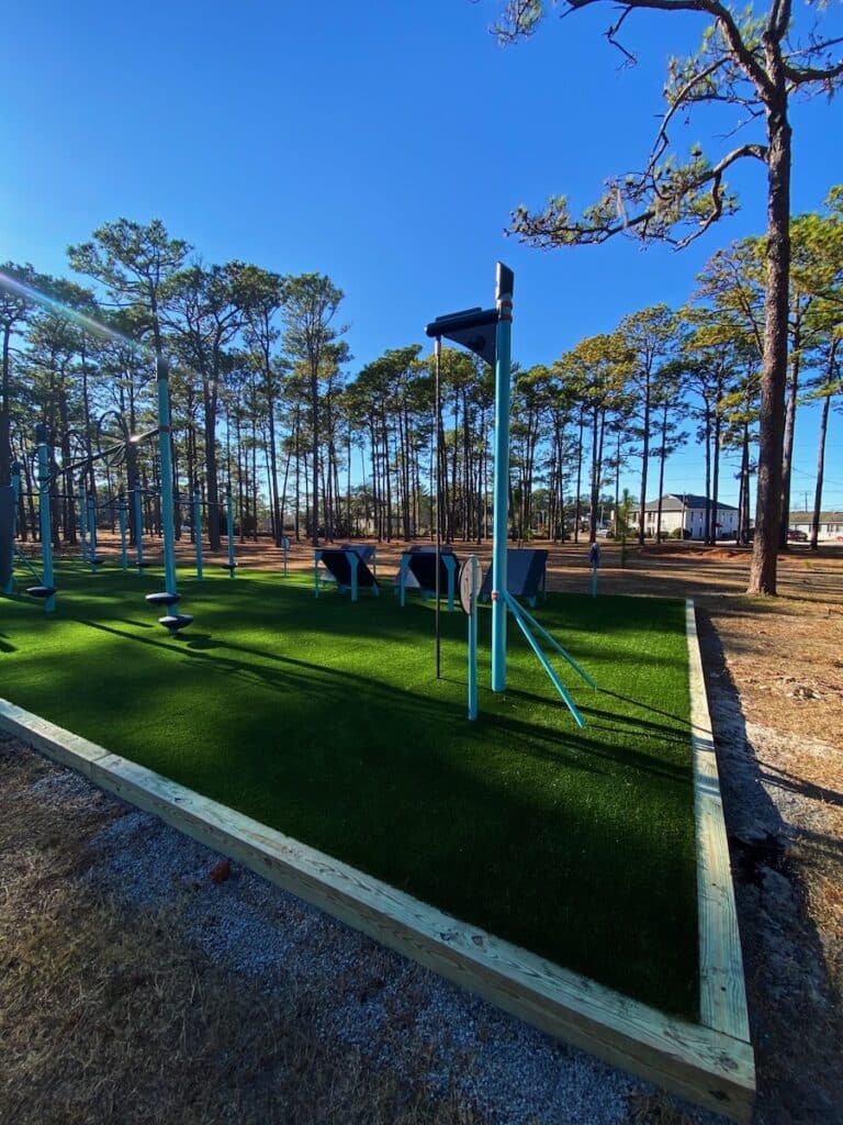 Ninja Fitness Park - ForeverLawn Coastal Carolinas