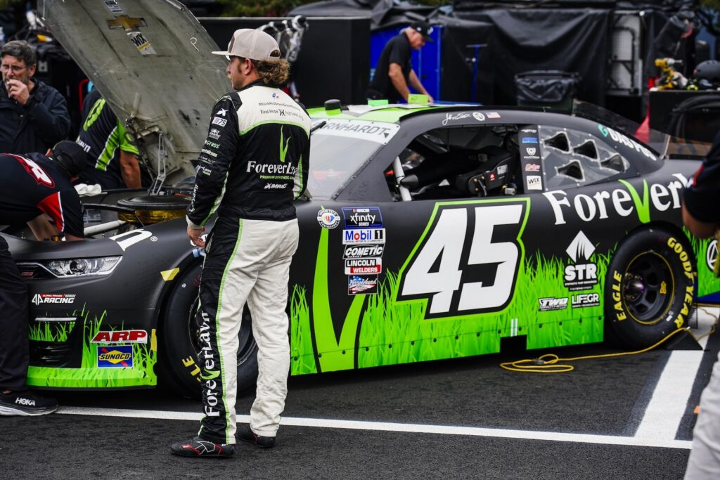 #45: Jeffrey Earnhardt, Alpha Prime Racing, ForeverLawn Chicago Chevrolet Camaro